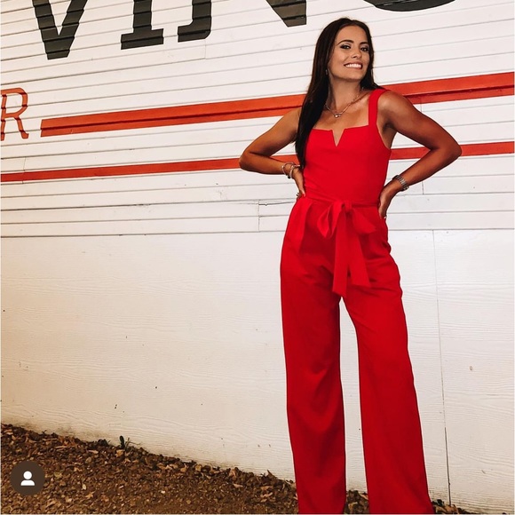 Red jumpsuit - Picture 1 of 1